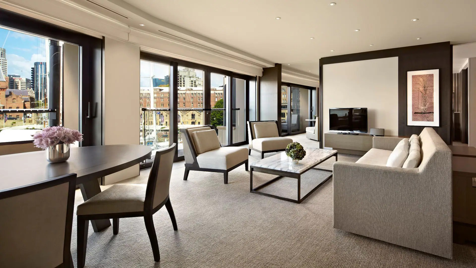 Spacious, residential-style rooms
