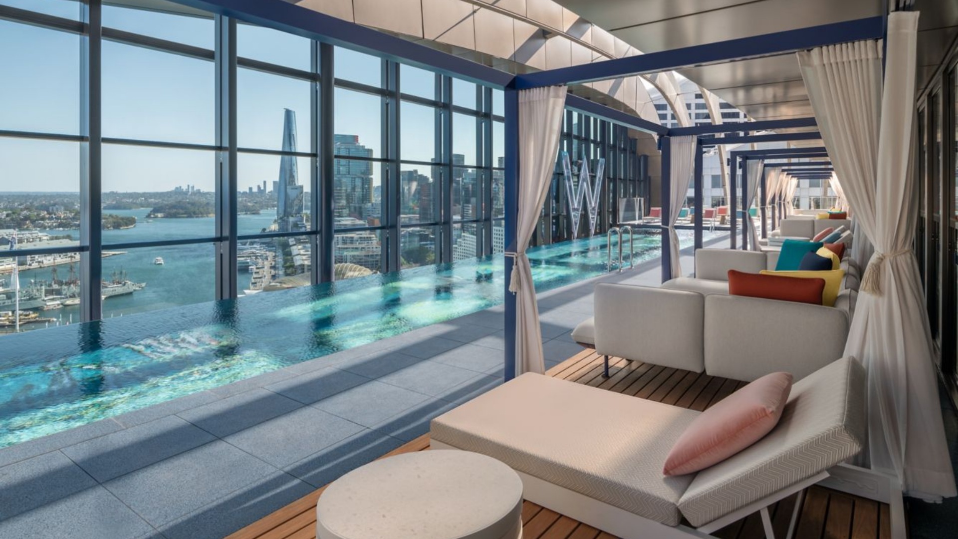 Rooftop Leisure with Iconic Views