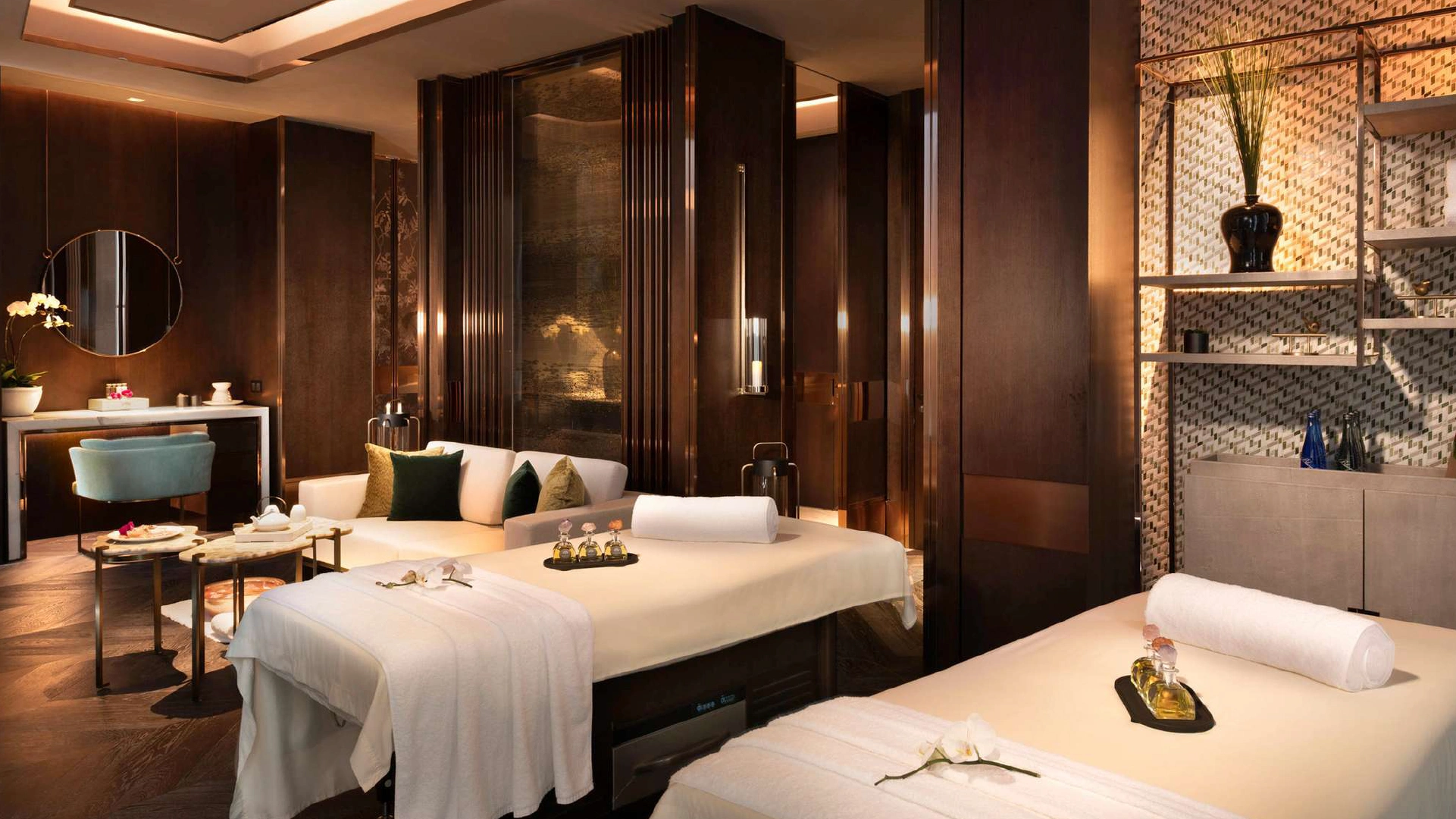 The Raffles Spa, Above the City